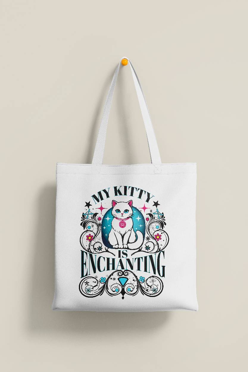 Enchanted Kitty Tote Bag